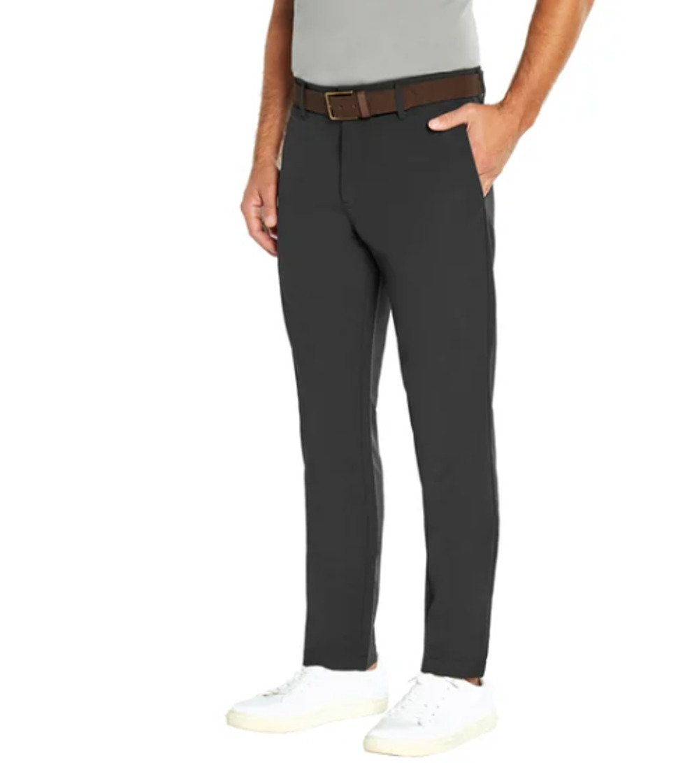 Banana Republic Mens Flat Front Slim Fit Pant Black size 40x30